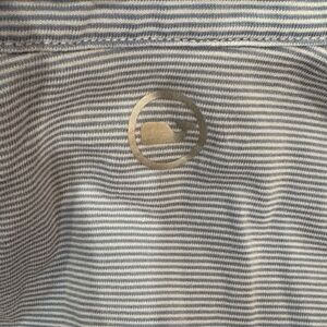 Vineyard Vines Light Blue and White Polo